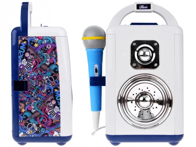 Disco Bežični zvučnik + mikrofon + bluetooth za djecu IN0165