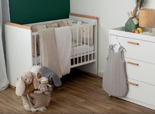 Komplet za krevetić Sleep Guardian 12-dijelni bež