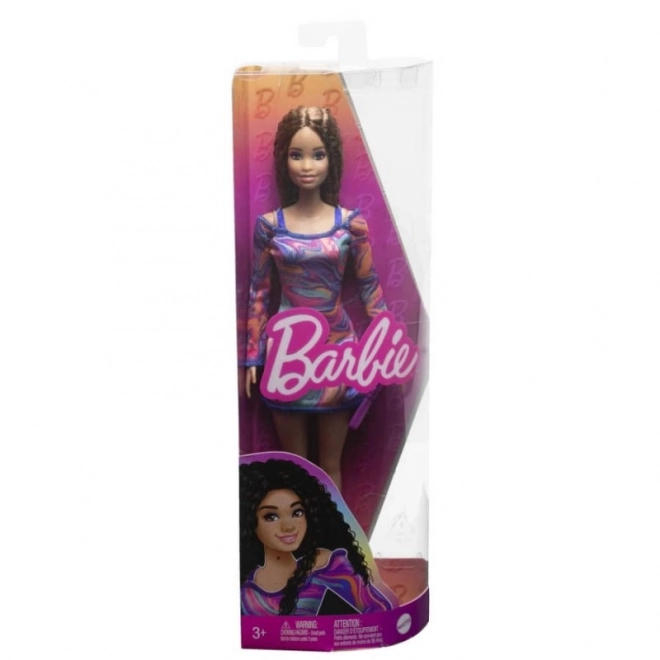 Lutka Barbie Fashionistas s kovrčavom kosom i pjegama