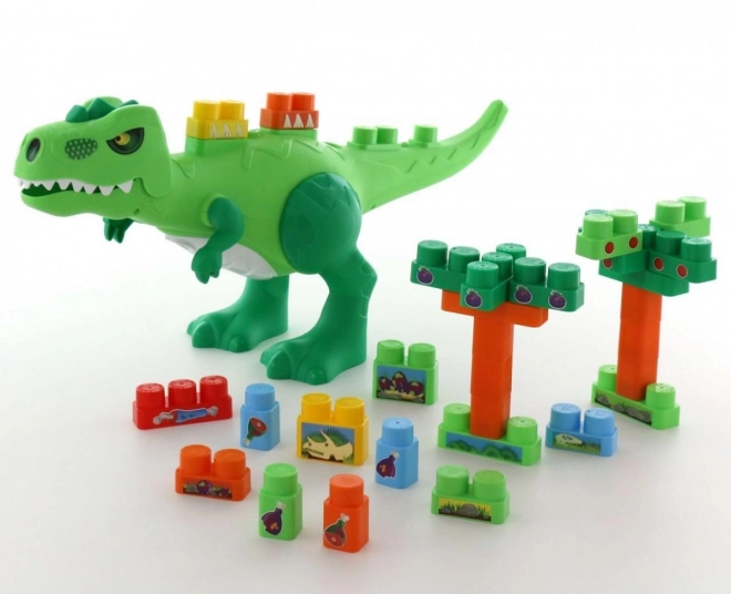 Konstrukcijski set dinosaur - 30 dijelova