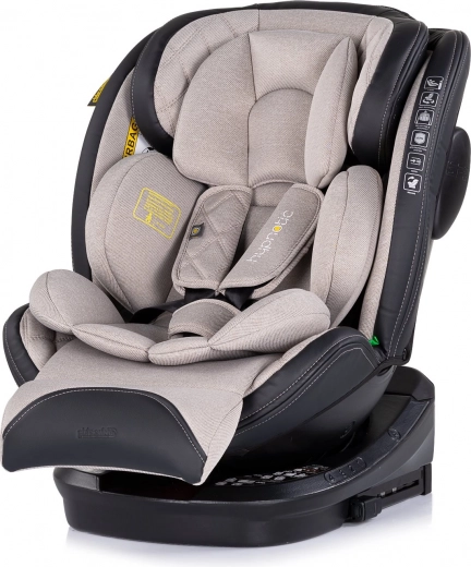 Dječja autosjedalica Chipolino Hypnotic i-Size 40–150 cm s Isofixom i okretnom bazom 360° – Tiramisu