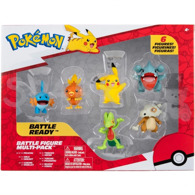 Pokemon set - 6 figurica
