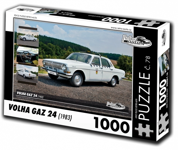 Puzzle Retro-automobili Volga GAZ 24 (1983) – 1000 dijelova