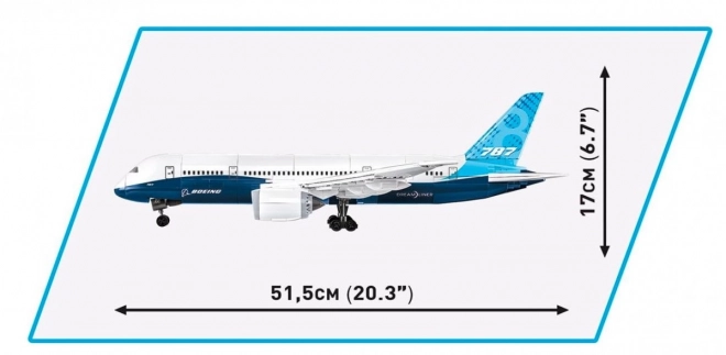 COBI 26603 Boeing 787-8 Dreamliner, 1:110, 836 d