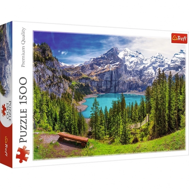 Puzzle Jezero Oeschinen Alpe 1500 dijelova