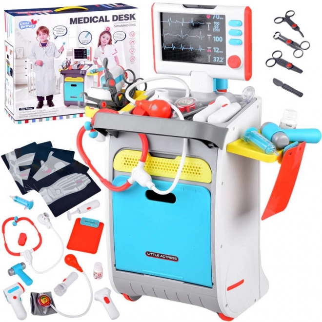 Medicinski set medicinski centar mali medicinski kolica ZA4197