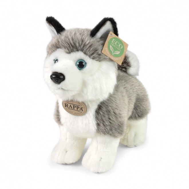 Plišani pas Husky stojeći 23 cm EKO-PRIJATELJSKI