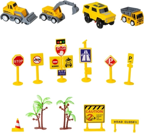 Građevinska vozila i realistični dodaci