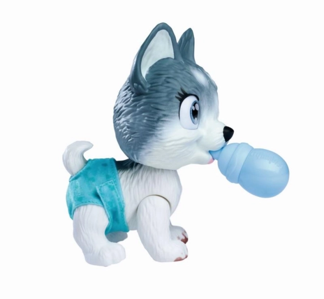 Psić Husky Pamper Petz u kadi
