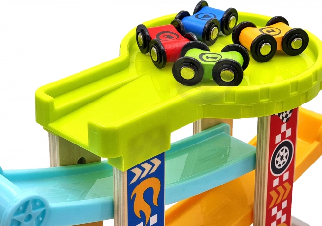 Tooky Toy Šarena staza za autiće