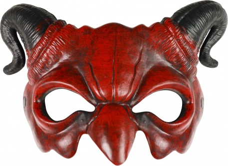 Gumena maska vraga/đavla za karneval i Halloween