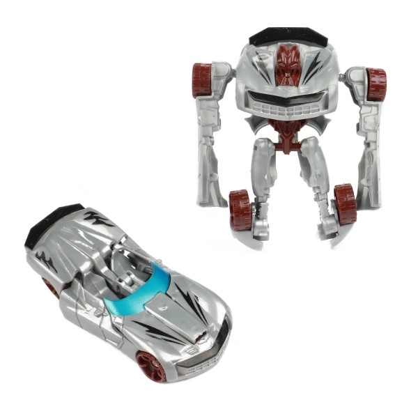 Transformer auto/robot plast 10 cm mix boja u plastičnoj kutiji 5x10,5cm