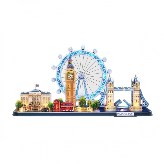 3D puzzle City line - London s led svjetlima