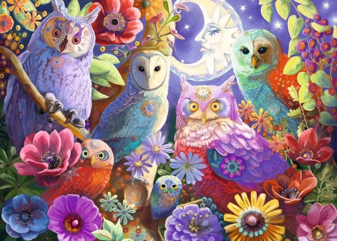 Ravensburger puzzle Noćne sove 300 dijelova extra