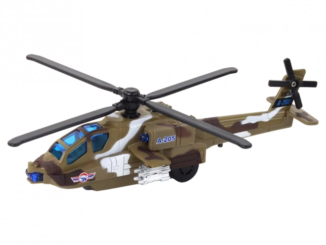 Vojni helikopter Vojni helikopter Aluminijska smjesa Zvuk i svjetlo