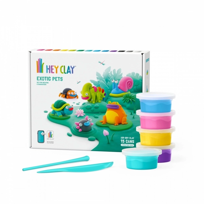 Hey Clay Egzotične životinje 15 posudica