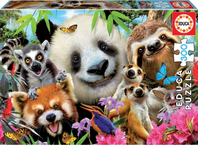 Puzzle Selfie Crnookih Prijatelja 300 Dijelova