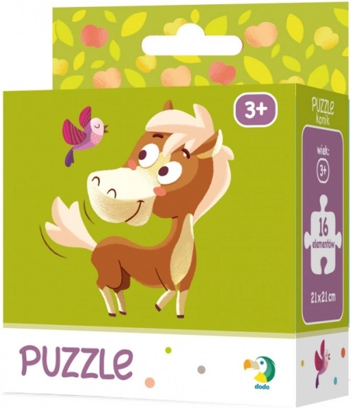 Puzzle DODO konjić, 16 dijelova