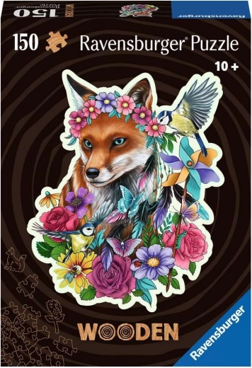 Drvene puzzle šarena lisica 150 dijelova RAVENSBURGER