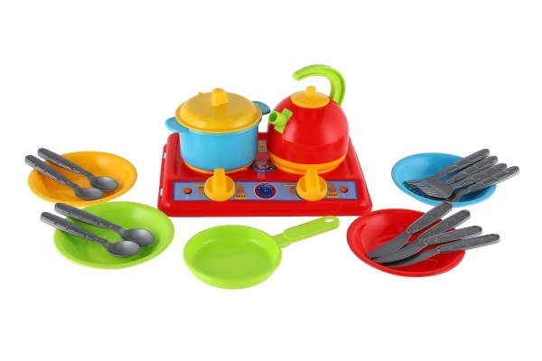 Set posuđa s kuhalom