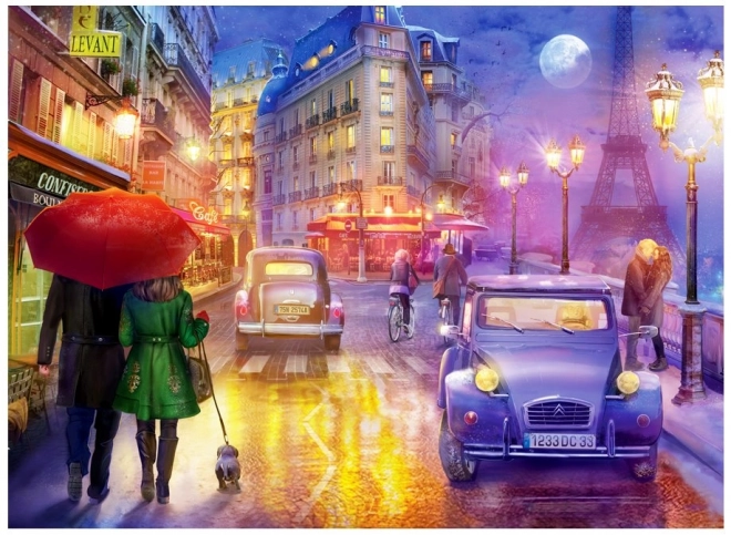 Puzzle Noćni Pariz 1000 dijelova