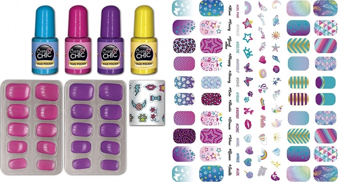 Crazy Chic Fluo Set za Nokte