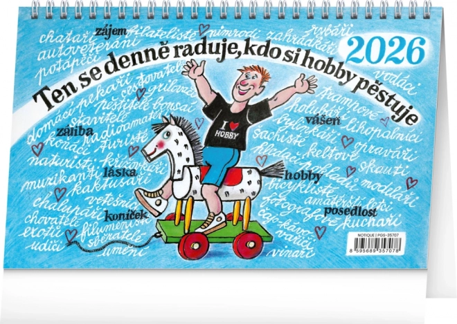 Stolni kalendar Naše hobi 2026
