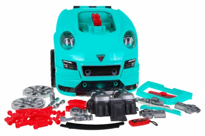 DIY Motor Master - set za malog mehaničara plava