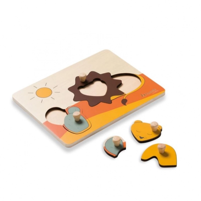 Drvene puzzle - Lav