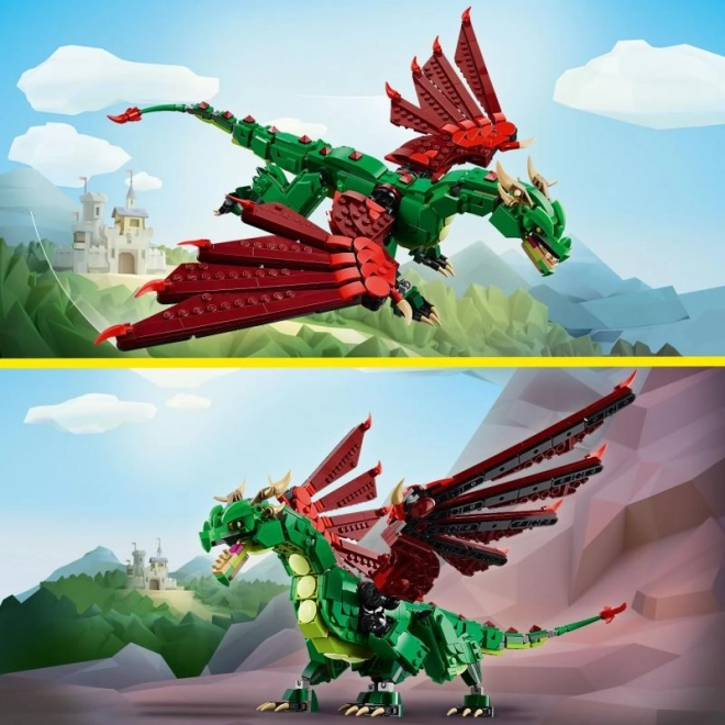 Lego Creator srednjovjekovni zmaj