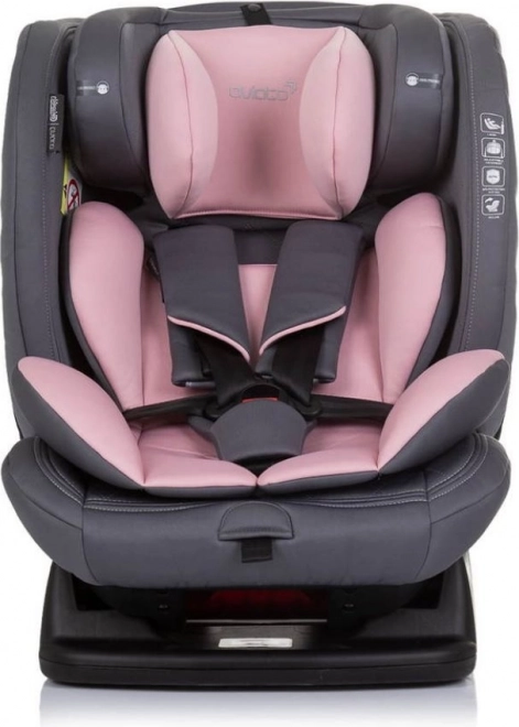 CHIPOLINO Autosjedalica Aviato i-Size 40-150cm, Flamingo