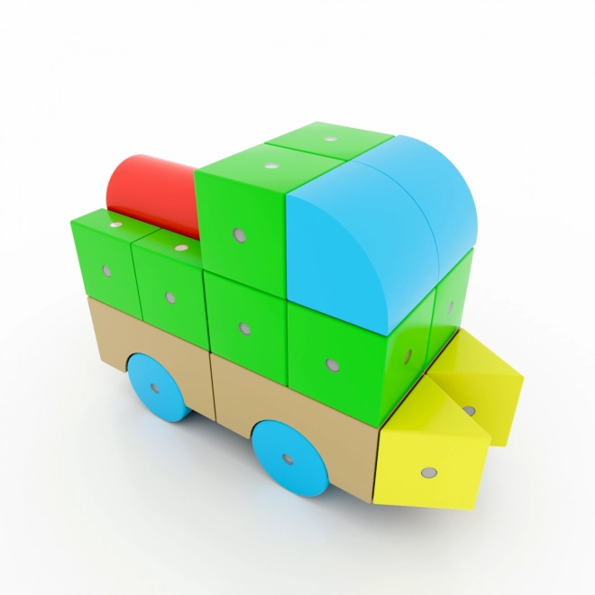Drvene magnetičke kocke WABI 40 komada