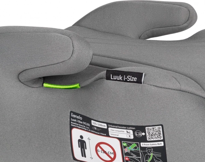 LIONELO Podizač Luuk i-Size 125-150 cm, Siva