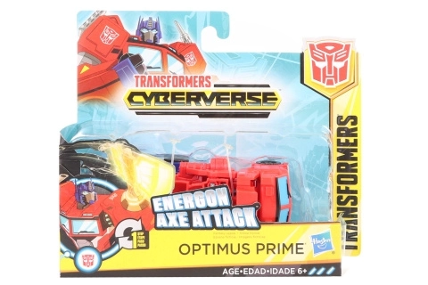 Transformers Cyberverse Optimus Prime jednim korakom