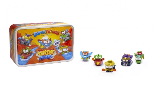 Superthings set figurica Extreme Riders u limenoj kutiji