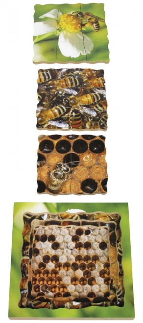Just Jigsaws 600 Pčela – drvene složive puzzle