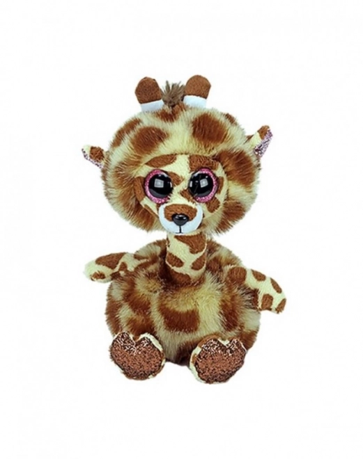 TY Beanie Boos žirafa plišana igračka s dugim vratom Gertite 15 cm