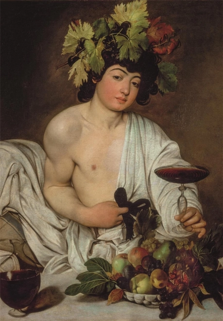 Puzzle Muzejna Kolekcija 1000 komada Caravaggio Bakhus