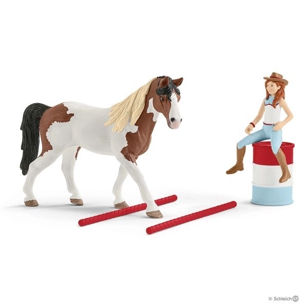 SCHLEICH Horse Club® 42441 Hannah i jahaća garnitura za western