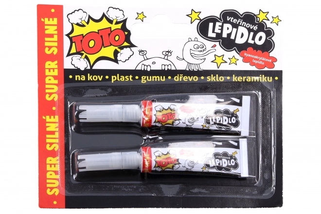 Sekundno ljepilo Toto 2x2 g