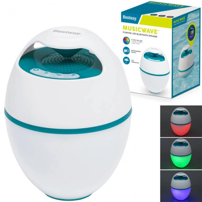 Prijenosni plutajući zvučnik Bestway MusicWave™ s Bluetoothom i LED svjetlom