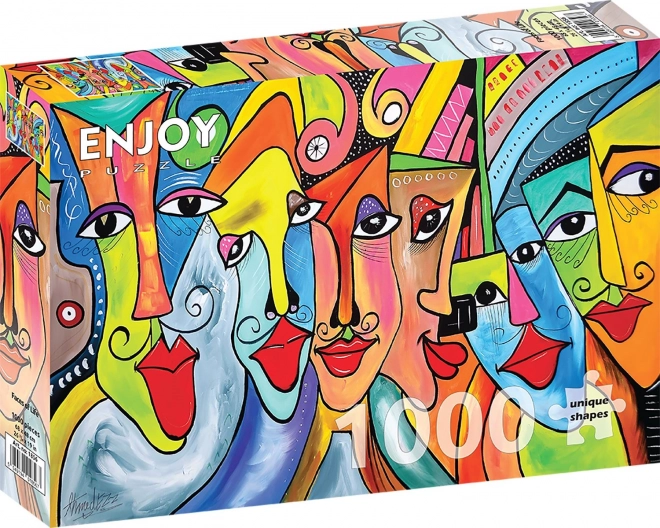 Puzzle Lica života 1000 dijelova
