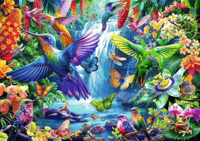 Puzzle od 1000 dijelova – kolibri u tropima