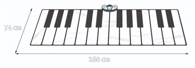 Velika glazbena podloga Super Keyboard