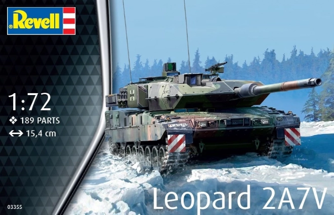 Plastični model tenka Leopard 2A7V 1/72