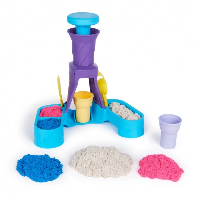Kinetic sand sladoledarnica
