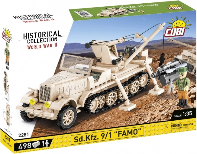 Konstrukcijski set Sd.Kfz. 9/1 Famo – teški polugusjenični tegljač 1:35