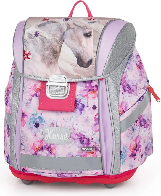 OXYBAG Školski set 3 komada Premium Light Romantični Konj