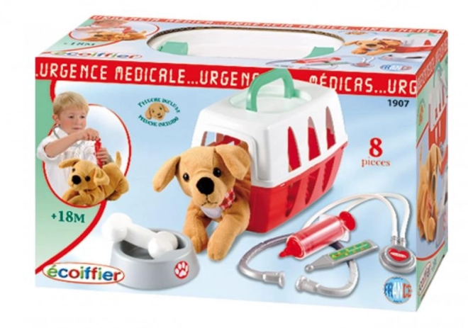 Kovčeg za veterinare s psićem