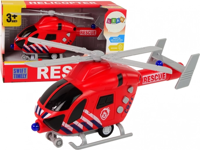 Spasilački helikopter s glasom i svjetlima